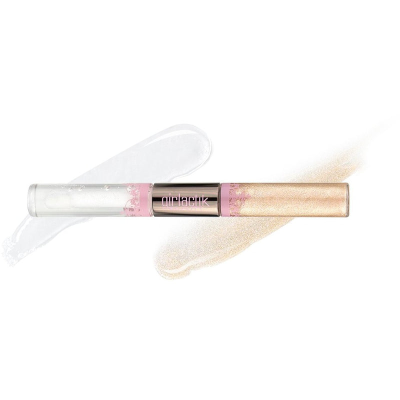 Girlactik Lip Pearls Duo Glosser - bronze