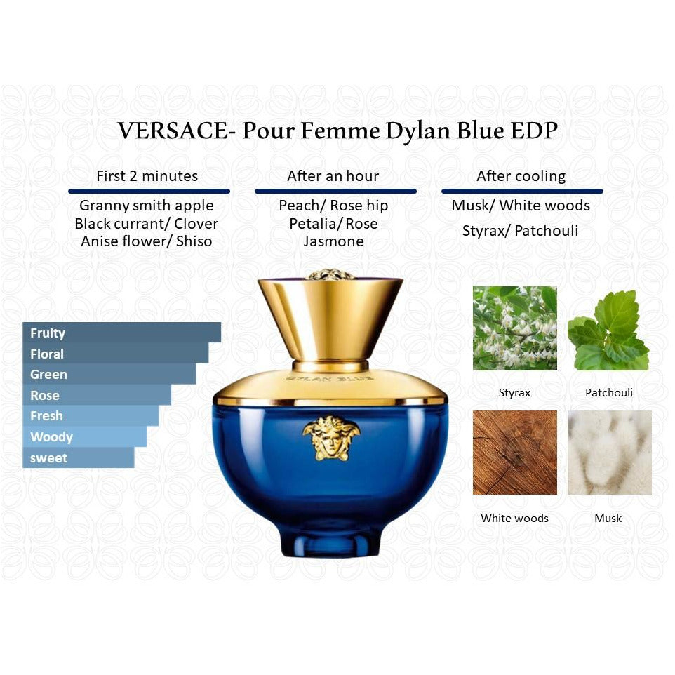 VERSACE- Pour Femme Dylan Blue EDP (100ML) @ عطر