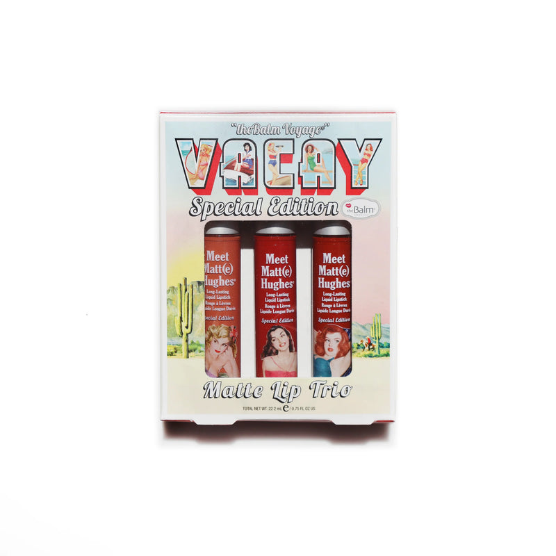 The Balm - Vacay Lip Trio @ مجموعة احمر الشفاة