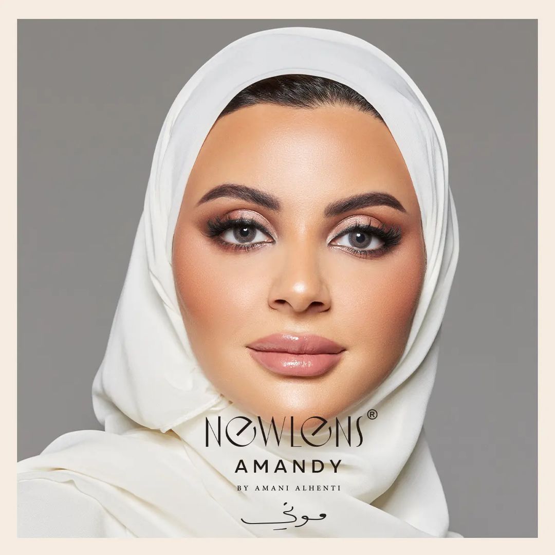 NEW LENS - Amandy with Power one eye only  نيولنس اماندي مع قياس - عدسة لعين واحدة