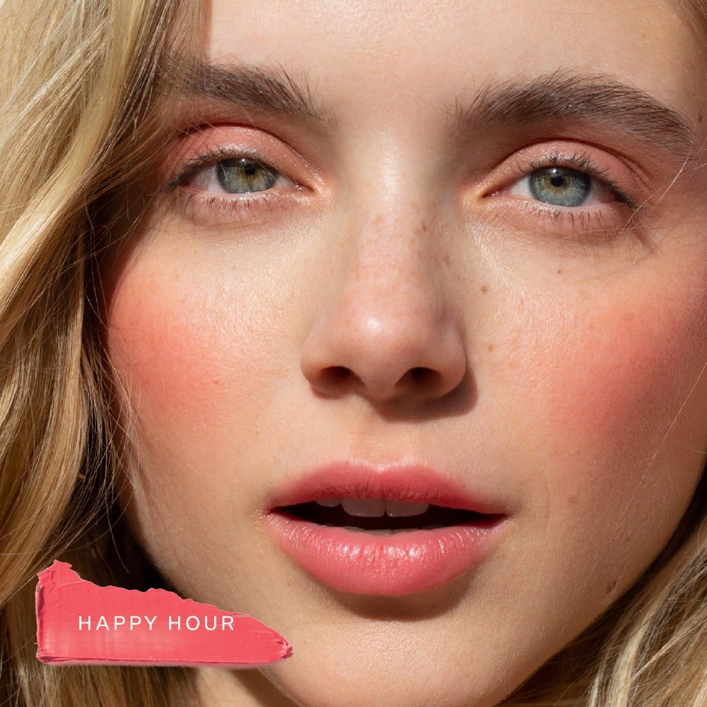 Tower 28 Beauty Beach Please Lip + Cheek Cream Blush@احمر الخدود والشفاه كريمي