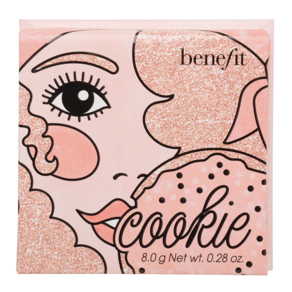 Benefit - Cookie Golden Pearl Highlighter@اضاءه بودرة